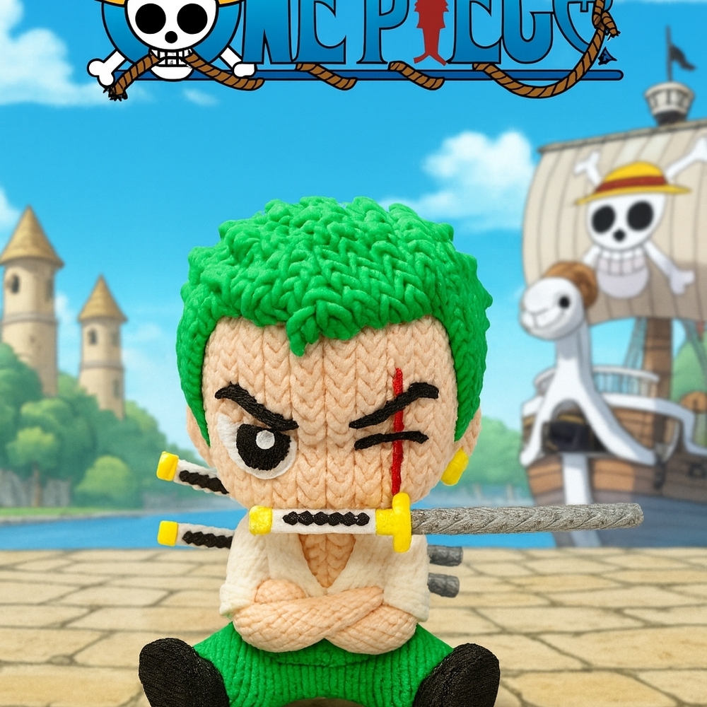 Green Pirate Plush Toy